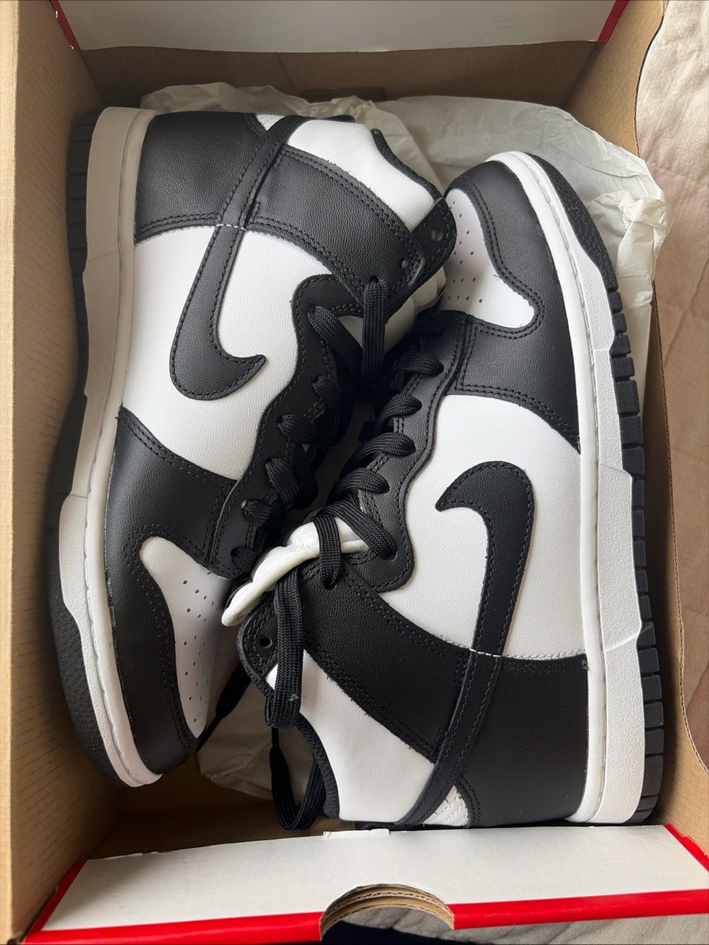 Nike Dunk High Retro Panda Black White DD1399-105 Men’s 7.5 / Women’s 9
